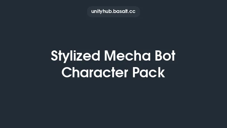 Stylized Mecha Bot Character Pack Thumbnail