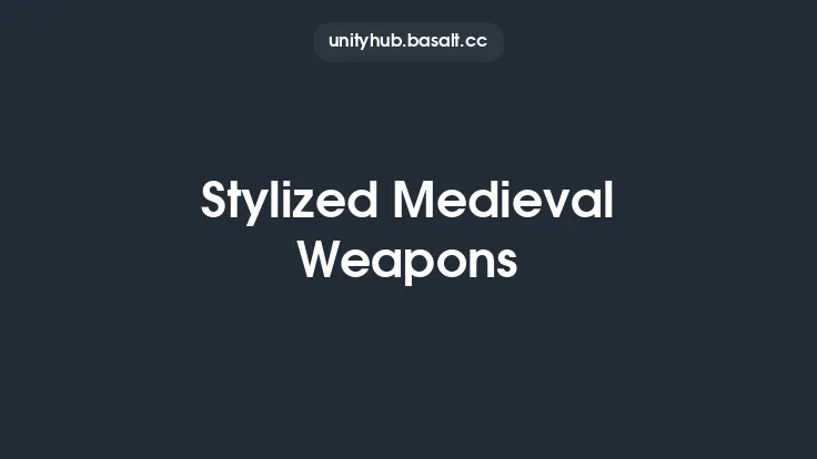 Stylized Medieval Weapons Thumbnail