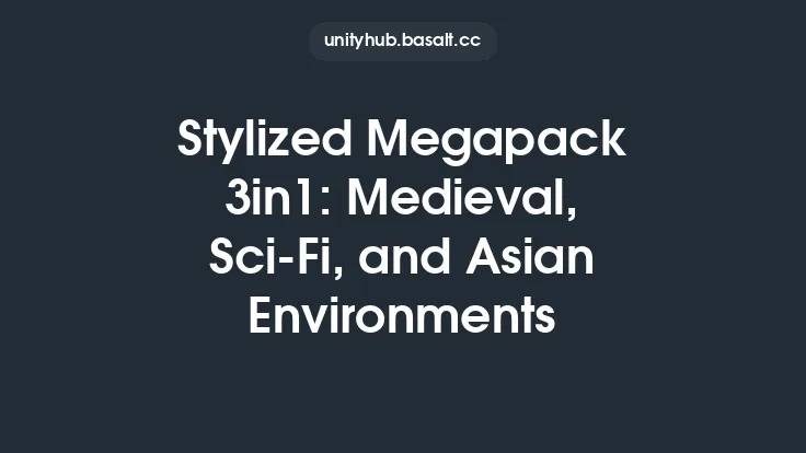 Stylized Megapack 3in1: Medieval, Sci-Fi, and Asian Environments Thumbnail