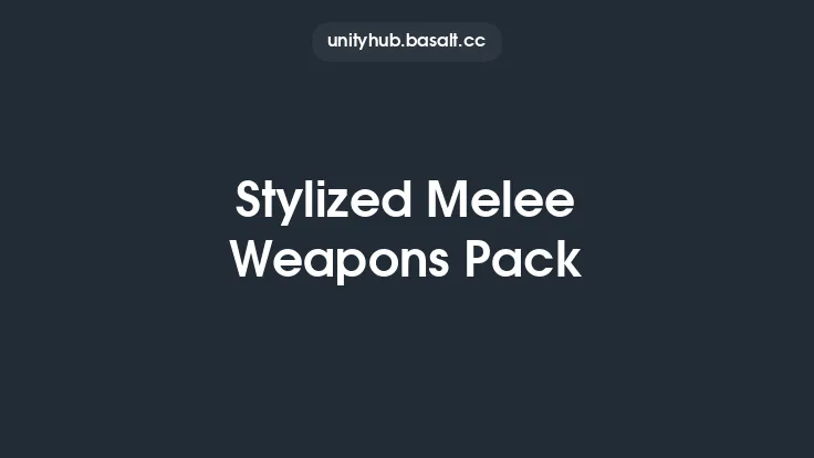 Stylized Melee Weapons Pack Thumbnail