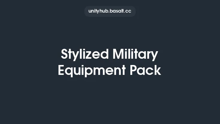 Stylized Military Equipment Pack Thumbnail