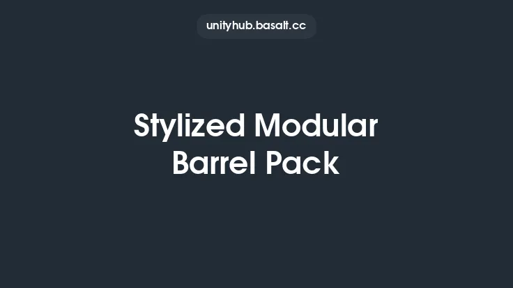 Stylized Modular Barrel Pack Thumbnail