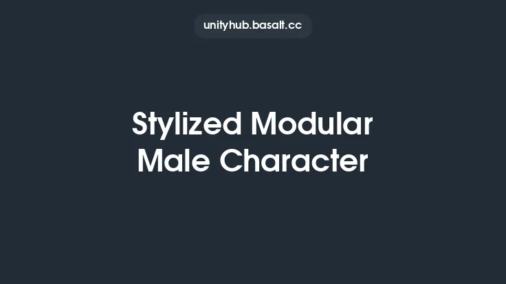 Stylized Modular Male Character Thumbnail
