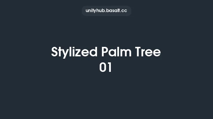 Stylized Palm Tree 01 Thumbnail