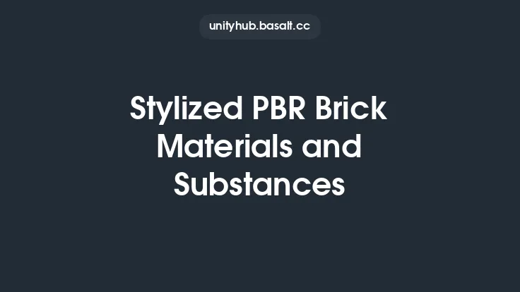 Stylized PBR Brick Materials and Substances Thumbnail