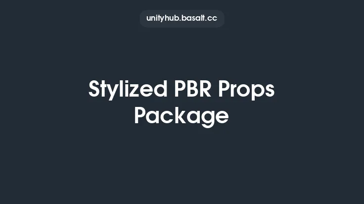 Stylized PBR Props Package Thumbnail