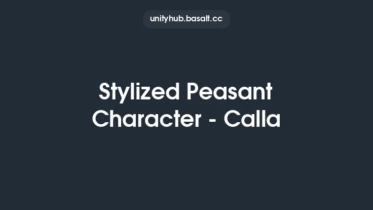 Stylized Peasant Character - Calla Thumbnail