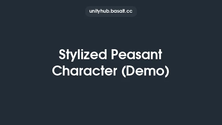 Stylized Peasant Character (Demo) Thumbnail