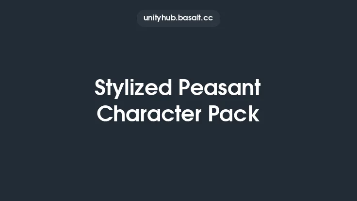 Stylized Peasant Character Pack Thumbnail