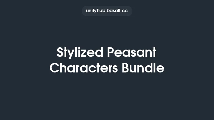 Stylized Peasant Characters Bundle Thumbnail
