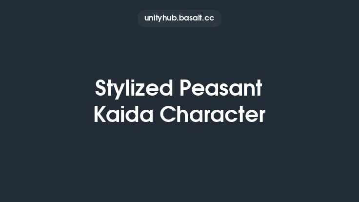 Stylized Peasant Kaida Character Thumbnail