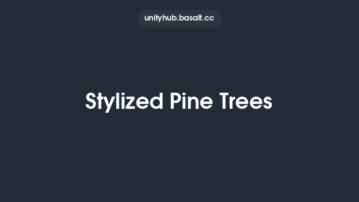 Stylized Pine Trees Thumbnail