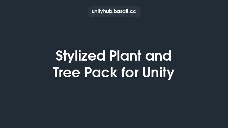 Stylized Plant and Tree Pack for Unity Thumbnail