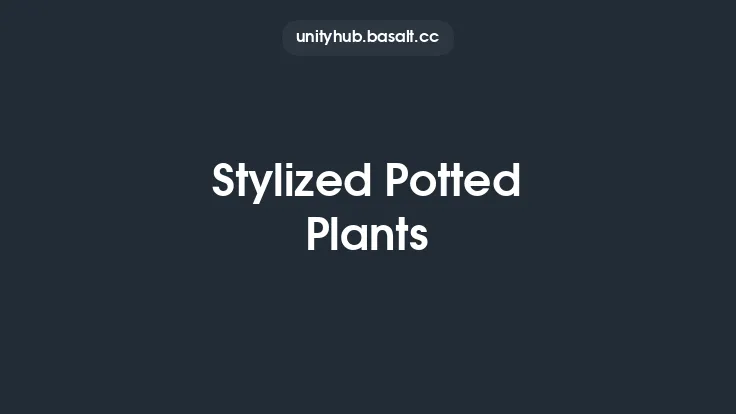 Stylized Potted Plants Thumbnail