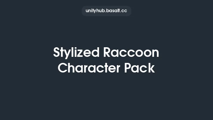 Stylized Raccoon Character Pack Thumbnail