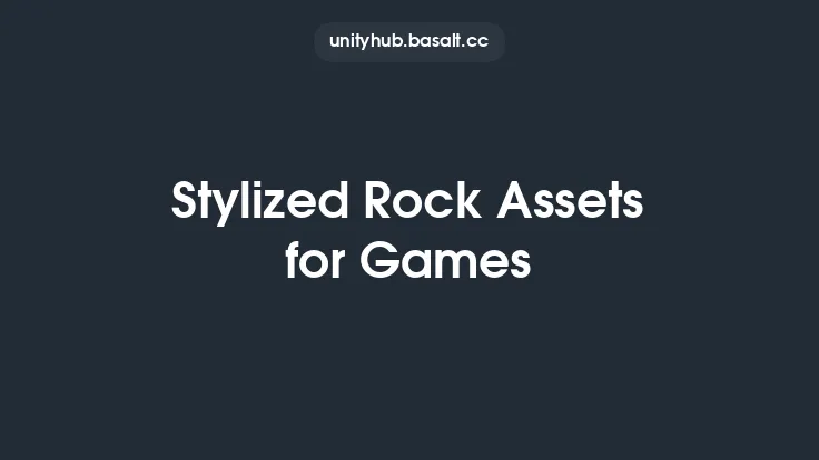 Stylized Rock Assets for Games Thumbnail