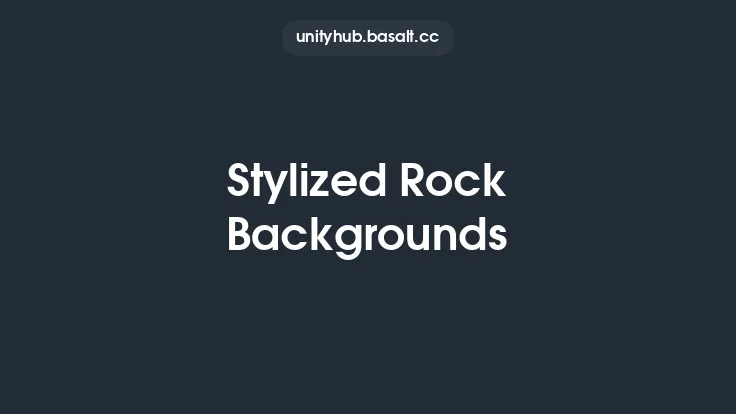 Stylized Rock Backgrounds Thumbnail