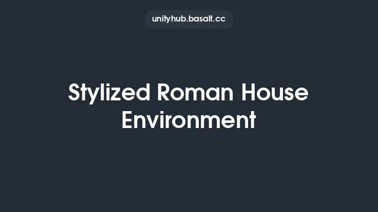 Stylized Roman House Environment Thumbnail