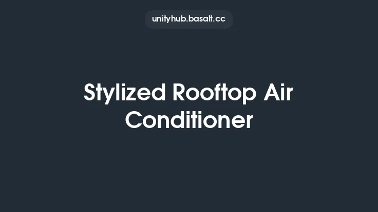 Stylized Rooftop Air Conditioner Thumbnail