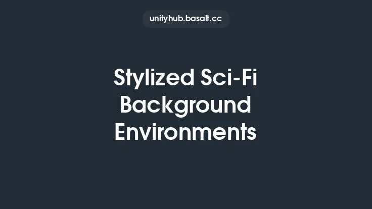 Stylized Sci-Fi Background Environments Thumbnail