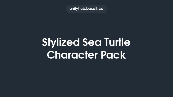 Stylized Sea Turtle Character Pack Thumbnail