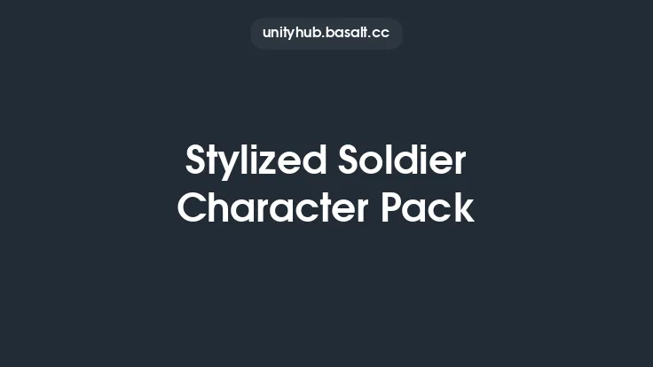 Stylized Soldier Character Pack Thumbnail
