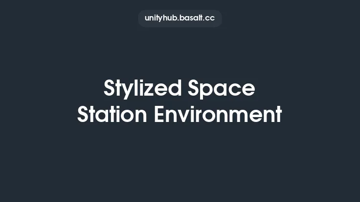 Stylized Space Station Environment Thumbnail
