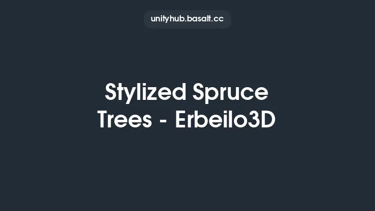 Stylized Spruce Trees - Erbeilo3D Thumbnail