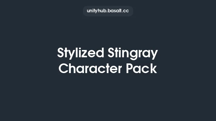 Stylized Stingray Character Pack Thumbnail