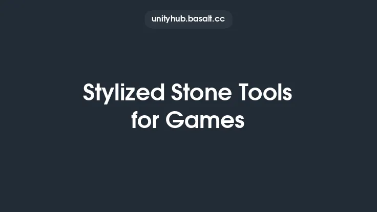 Stylized Stone Tools for Games Thumbnail