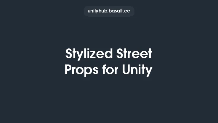 Stylized Street Props for Unity Thumbnail