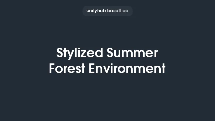 Stylized Summer Forest Environment Thumbnail
