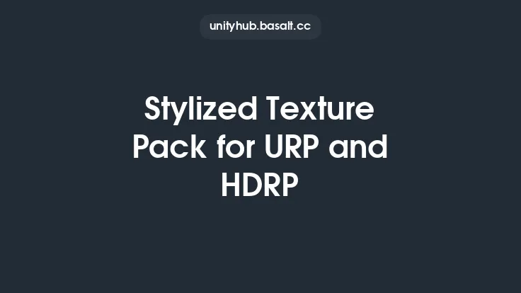 Stylized Texture Pack for URP and HDRP Thumbnail