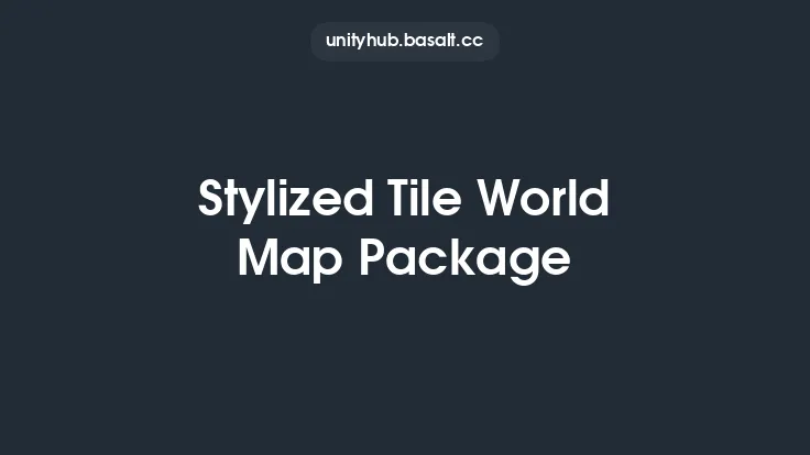 Stylized Tile World Map Package Thumbnail