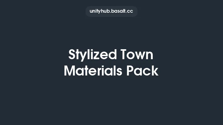 Stylized Town Materials Pack Thumbnail