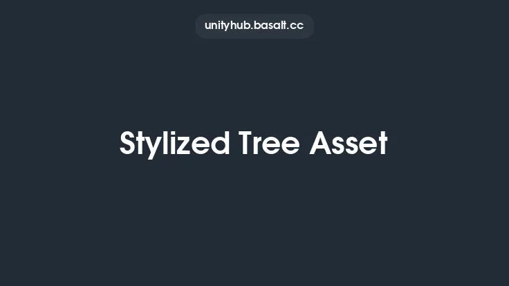 Stylized Tree Asset Thumbnail