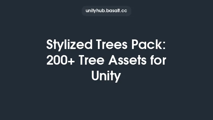 Stylized Trees Pack: 200+ Tree Assets for Unity Thumbnail