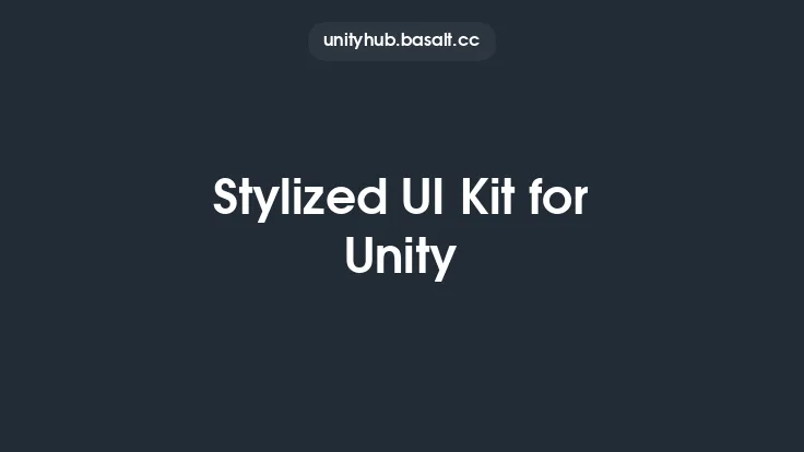 Stylized UI Kit for Unity Thumbnail