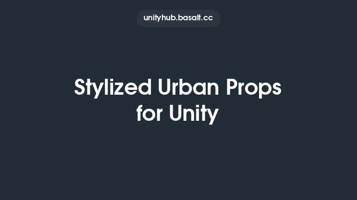 Stylized Urban Props for Unity Thumbnail