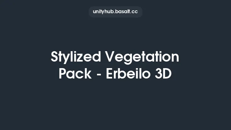 Stylized Vegetation Pack - Erbeilo 3D Thumbnail