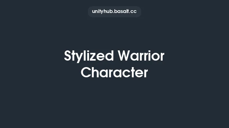 Stylized Warrior Character Thumbnail
