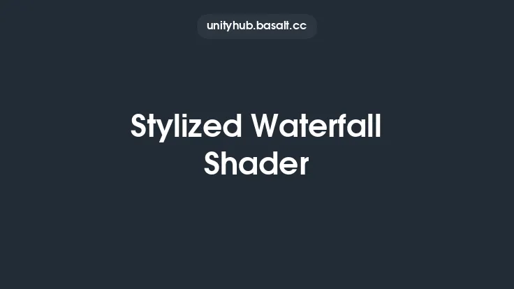 Stylized Waterfall Shader Thumbnail