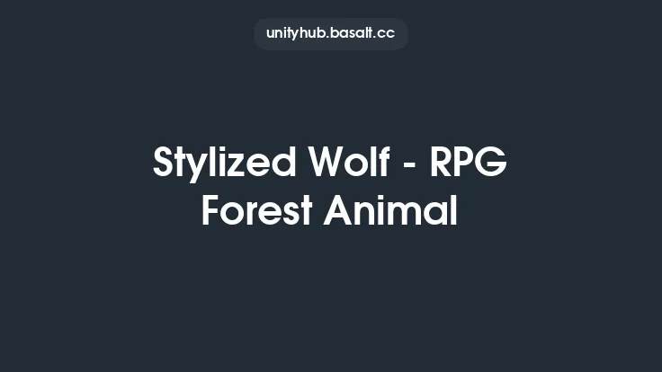 Stylized Wolf - RPG Forest Animal Thumbnail