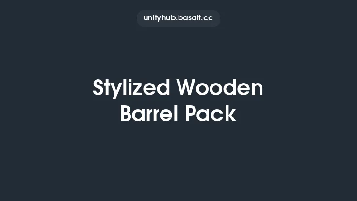 Stylized Wooden Barrel Pack Thumbnail