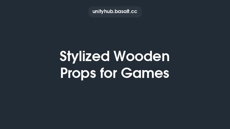Stylized Wooden Props for Games Thumbnail