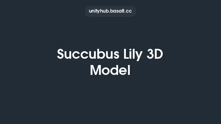 Succubus Lily 3D Model Thumbnail