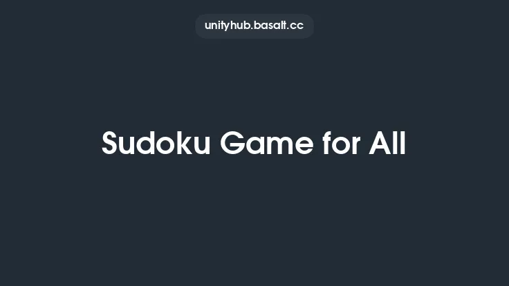 Sudoku Game for All Thumbnail