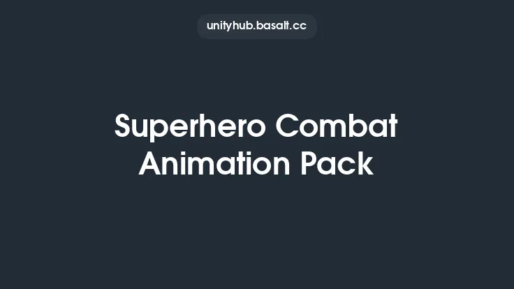 Superhero Combat Animation Pack Thumbnail