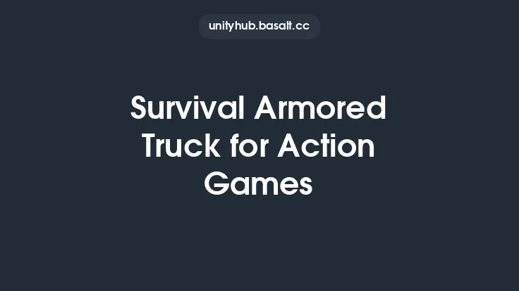 Survival Armored Truck for Action Games Thumbnail