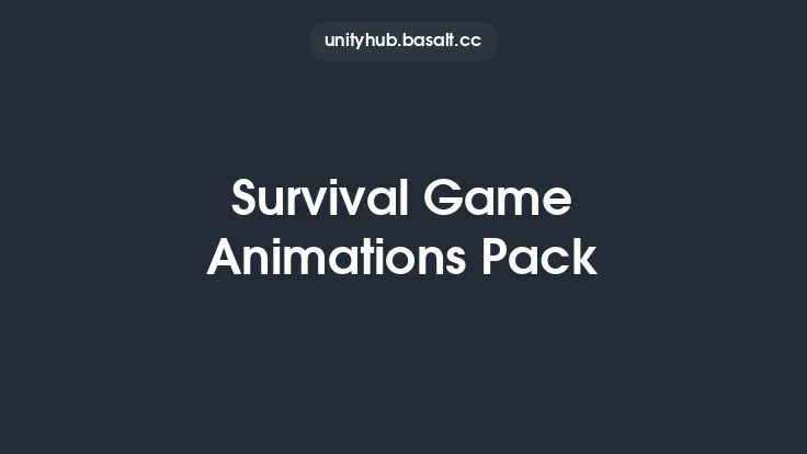 Survival Game Animations Pack Thumbnail